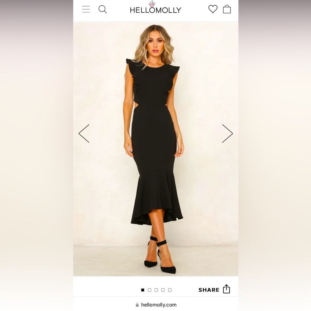 Hello Molly Only On Stage Midi Dress